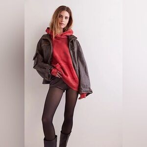 New free people we the free your favorite washed hoodie sweater size L